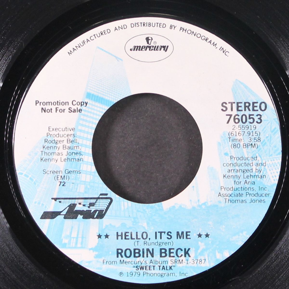 hello it's me by ROBIN BECK