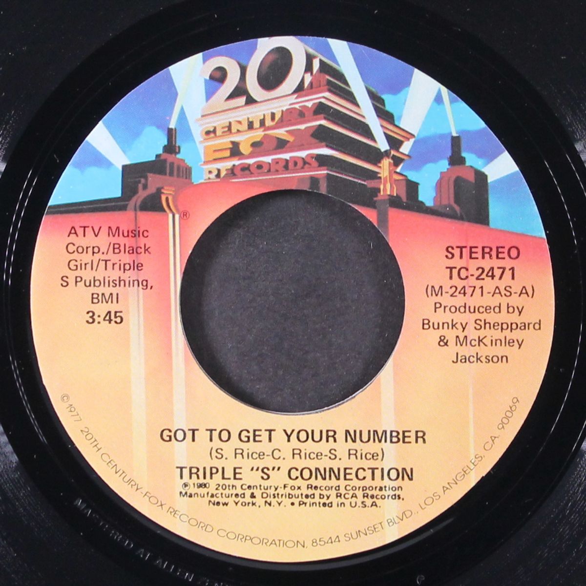 got to get your number / livin' and lovin' just for you by TRIPLE S CONNECTION