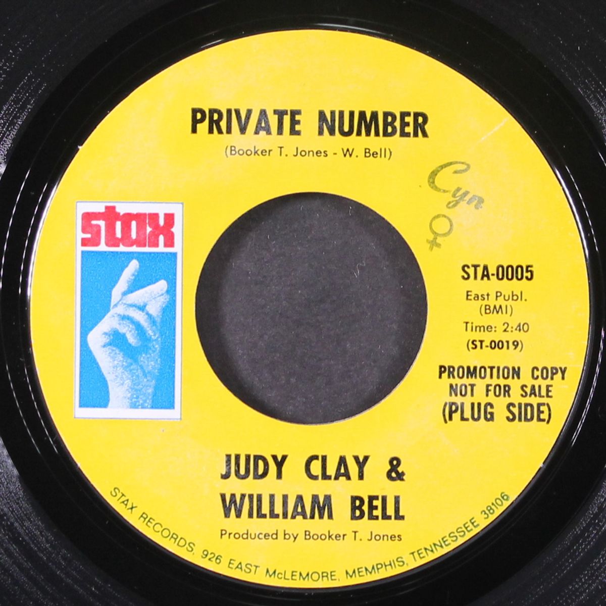 private number / love-eye-tis by JUDY CLAY & WILLIAM BELL