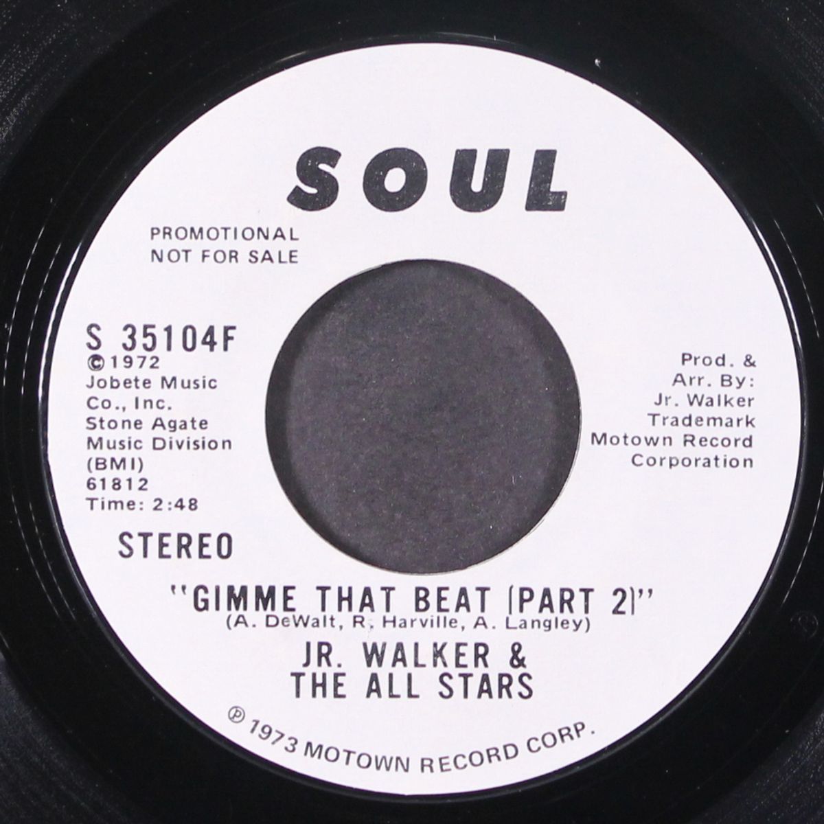 gimme that beat by JR. WALKER