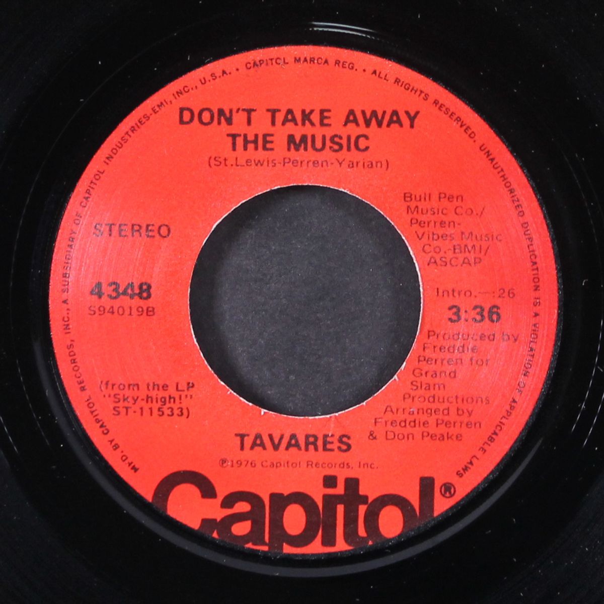 don't take away the music / guiding star by TAVARES