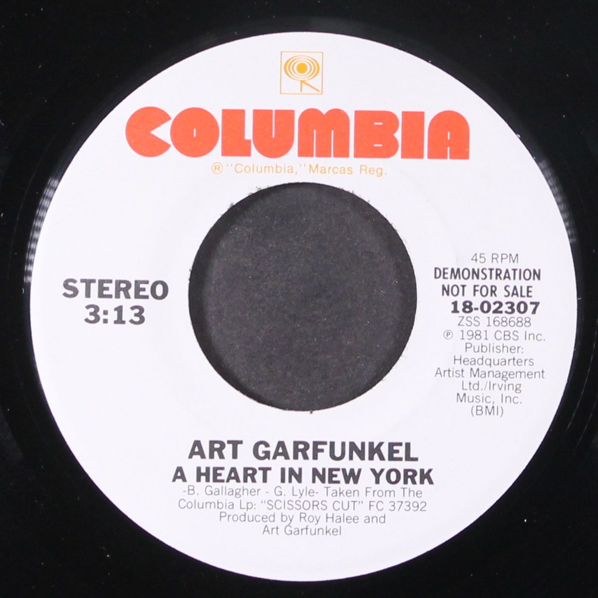 a heart in new york / same by ART GARFUNKEL