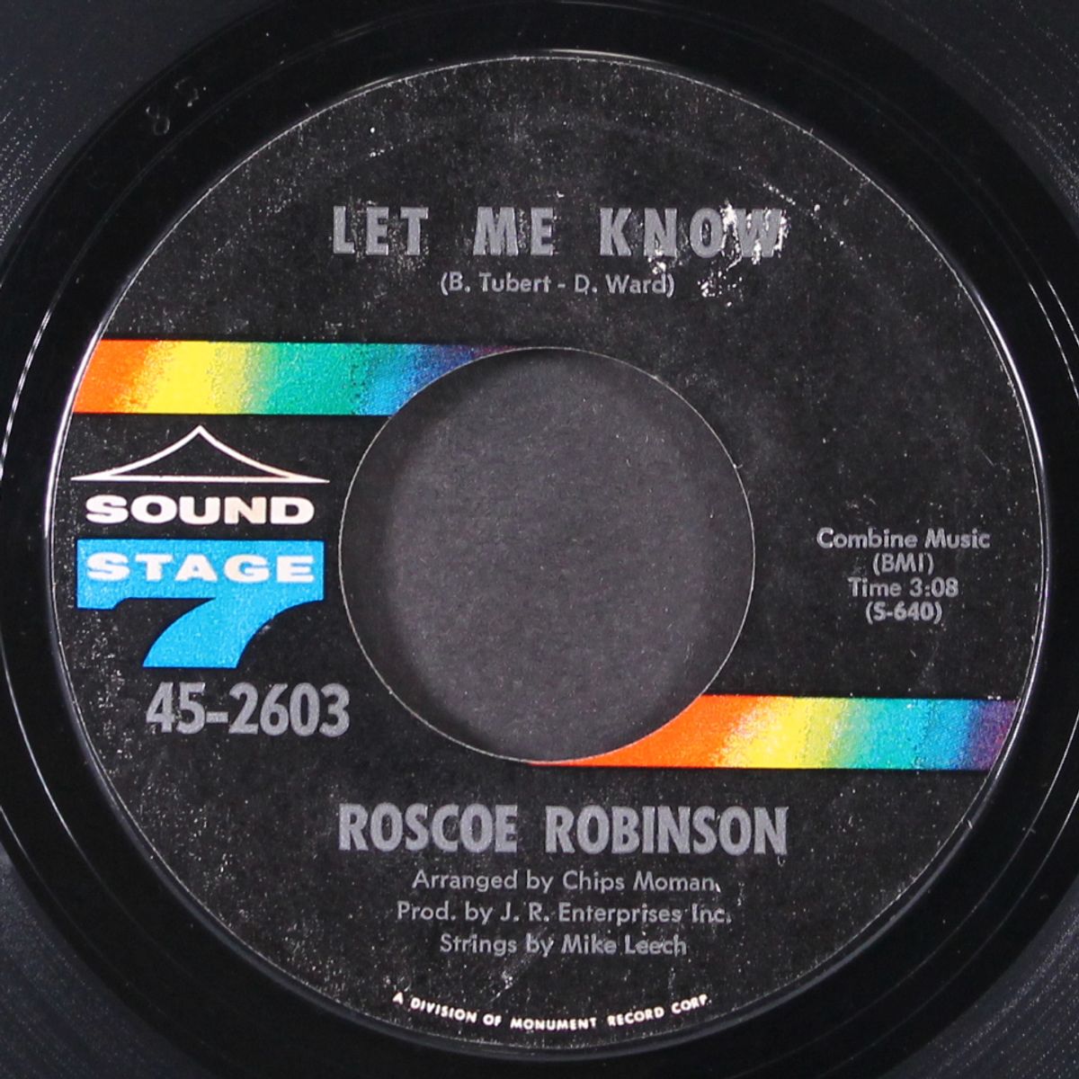 one bo-dillion years / let me know by ROSCOE ROBINSON