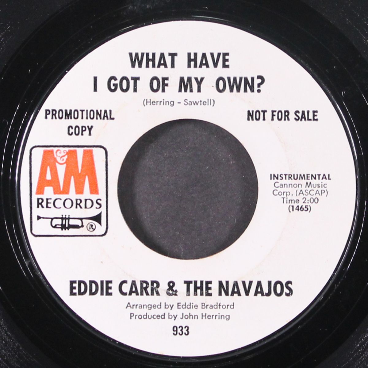 evil, evil evel knievel / what have i got of my own? by EDDIE CARR & NAVAJO'S