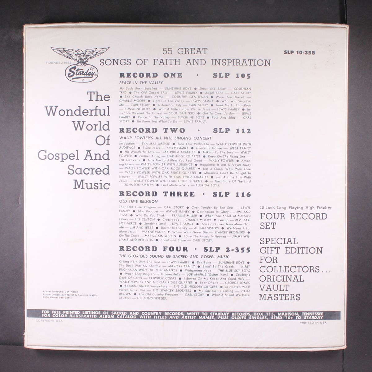 the wonderful world of gospel and sacred music by VARIOUS