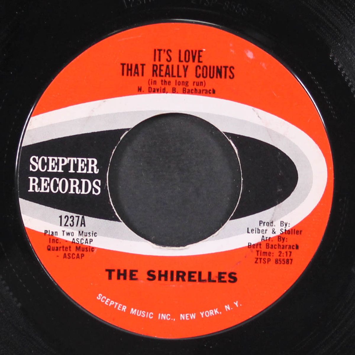 stop the music / it's love that really counts by SHIRELLES