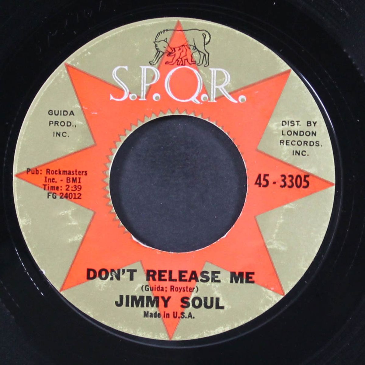 if you wanna be happy / don't release me by JIMMY SOUL
