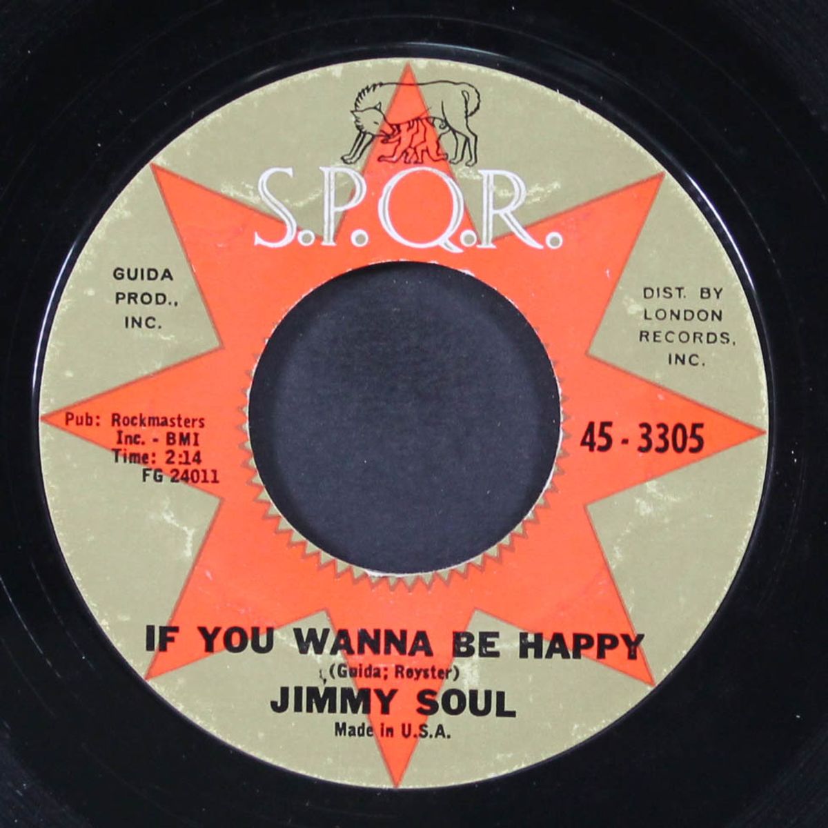 if you wanna be happy / don't release me by JIMMY SOUL