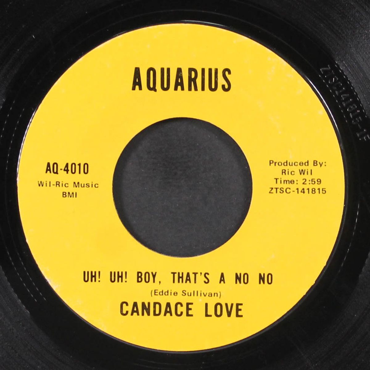 wonderful night / uh! uh! boy, that's a no no by CANDACE LOVE
