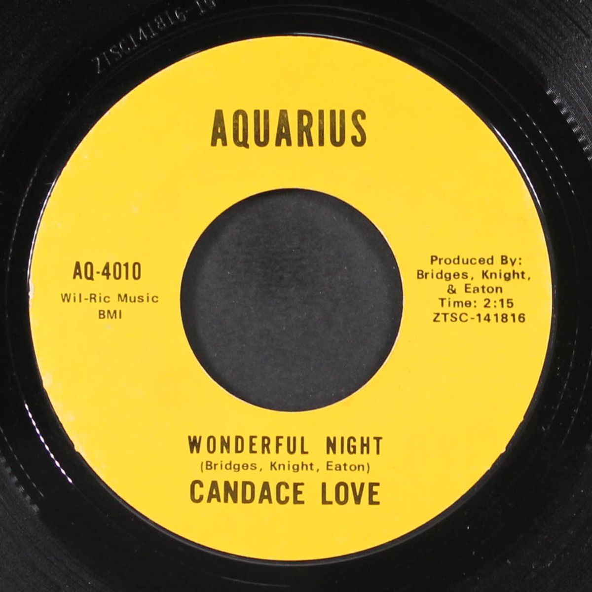 wonderful night / uh! uh! boy, that's a no no by CANDACE LOVE
