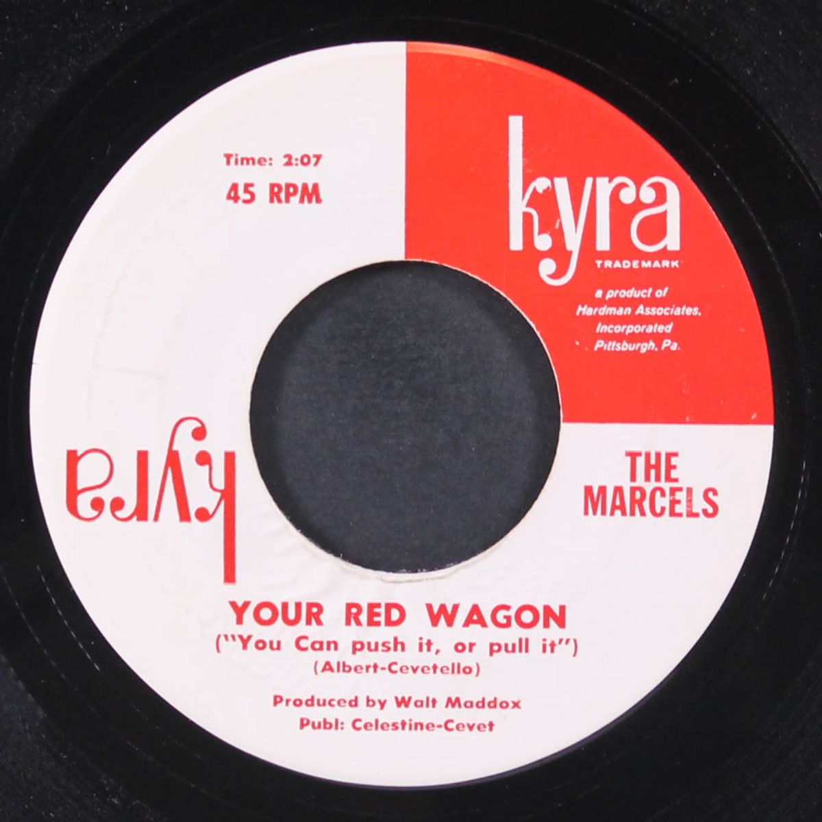 your red wagon / comes love by MARCELS