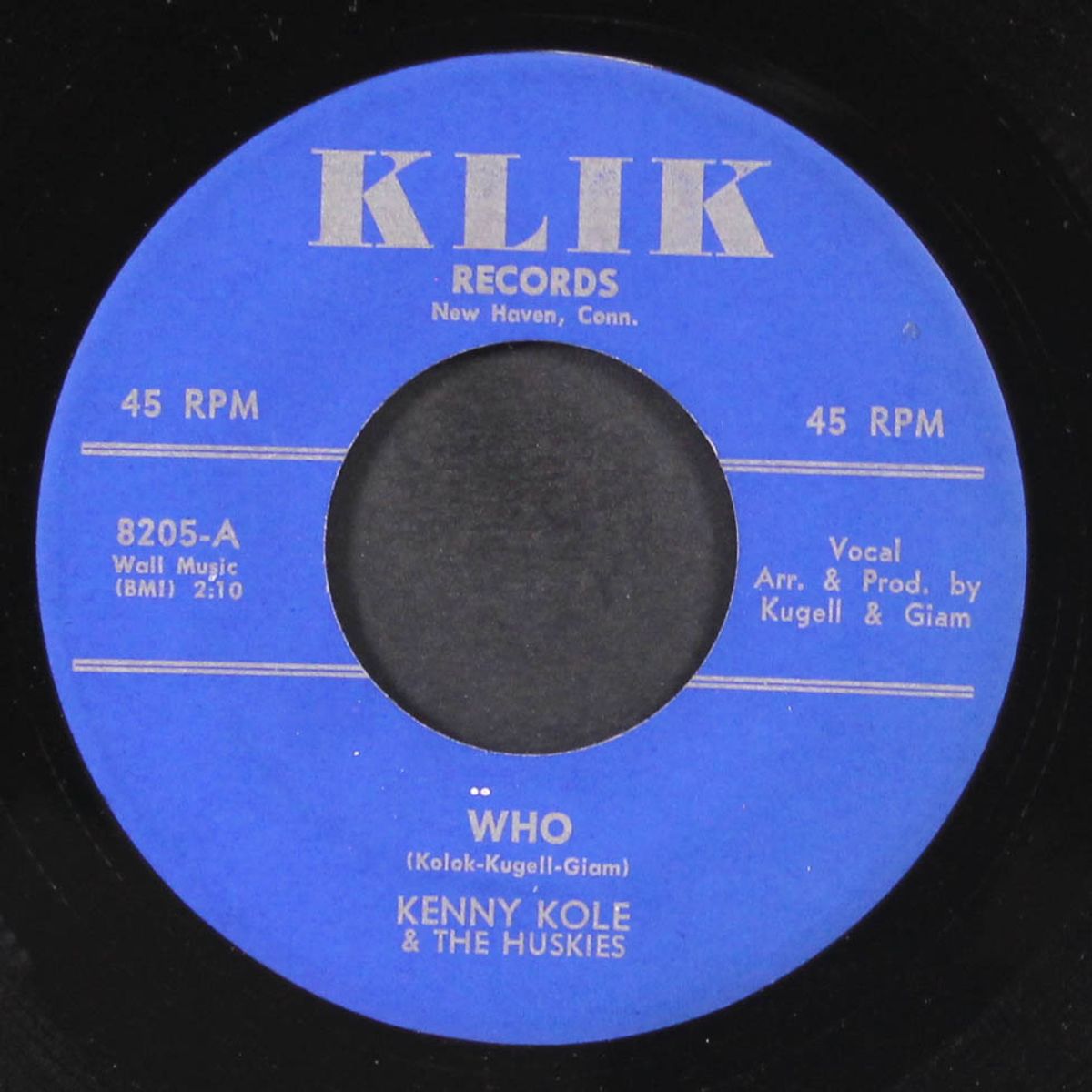 sorry / who by KENNY KOLE & HUSKIES