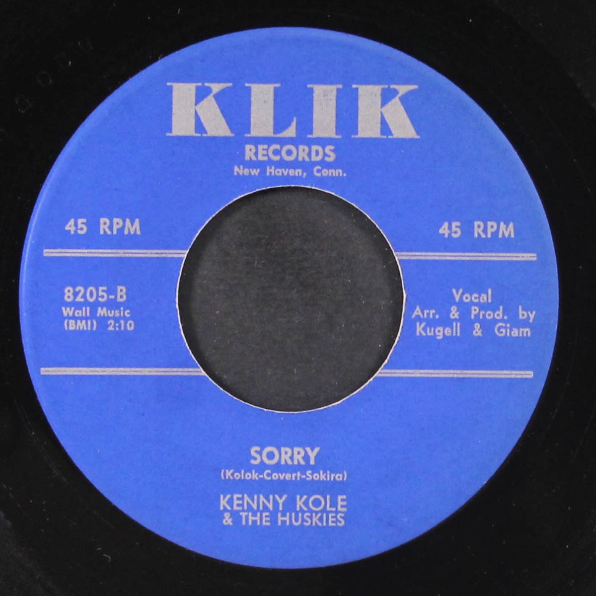 sorry / who by KENNY KOLE & HUSKIES