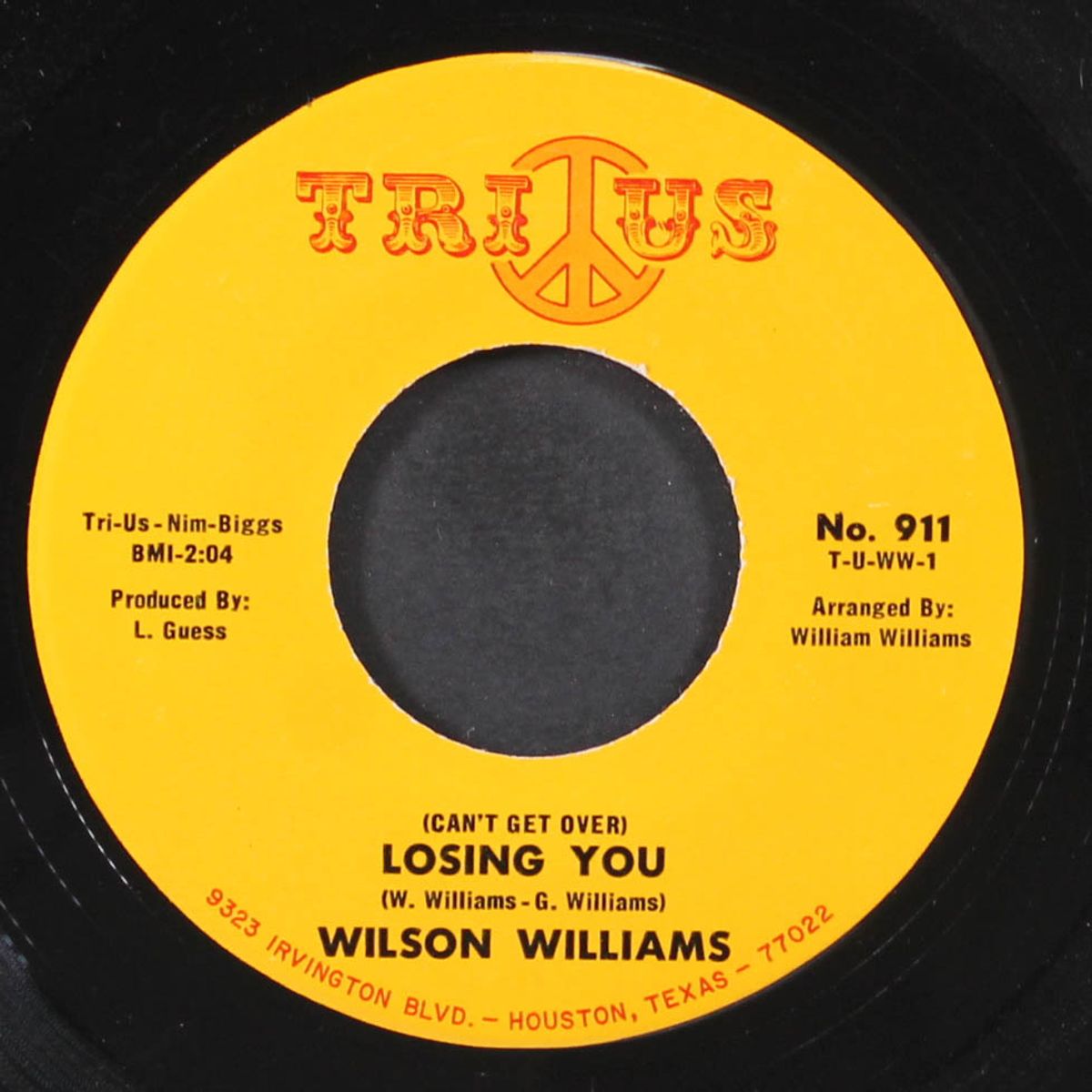 can't get over losing you / he's a mother by WILSON WILLIAMS