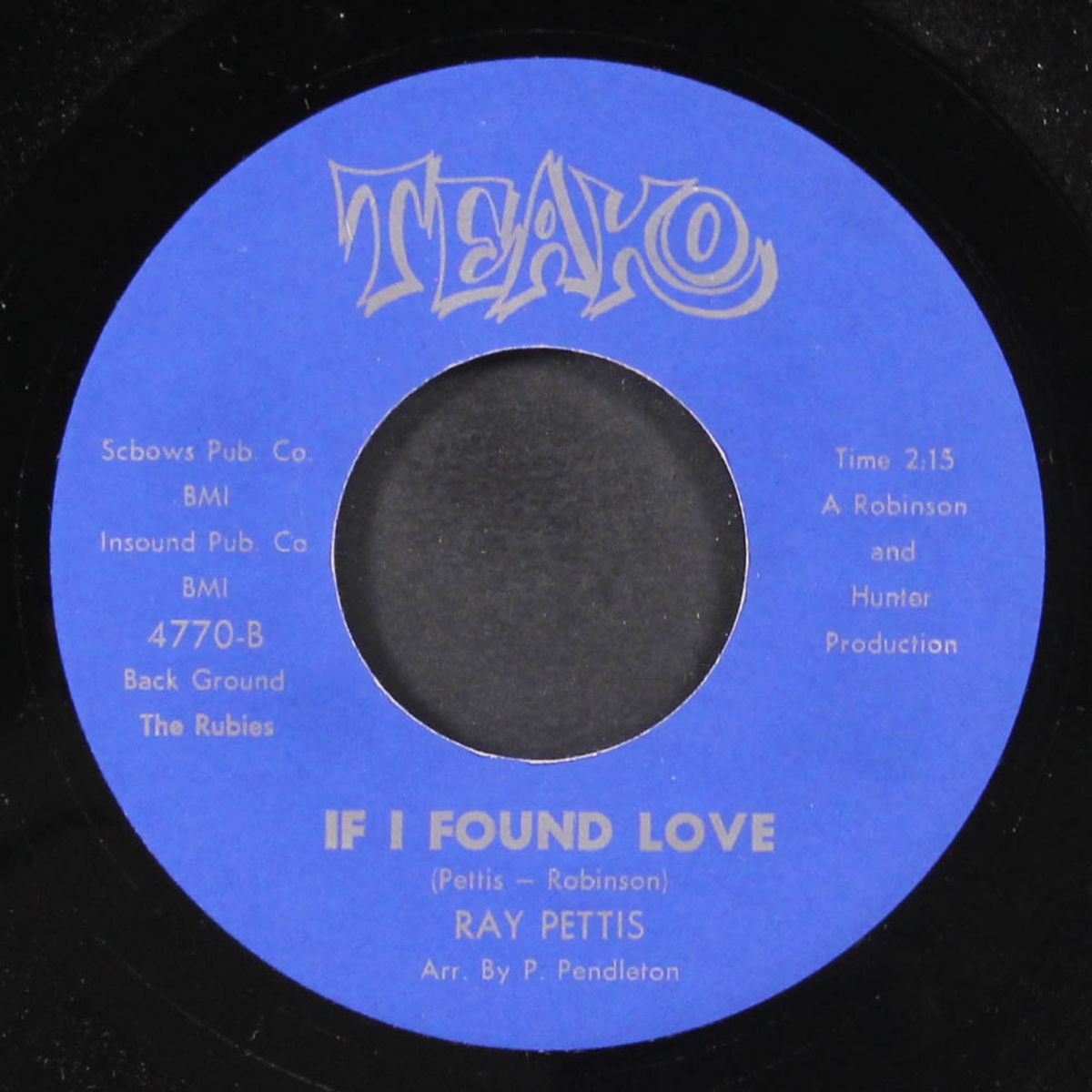 question and answer / if i found love by RAY PETTIS