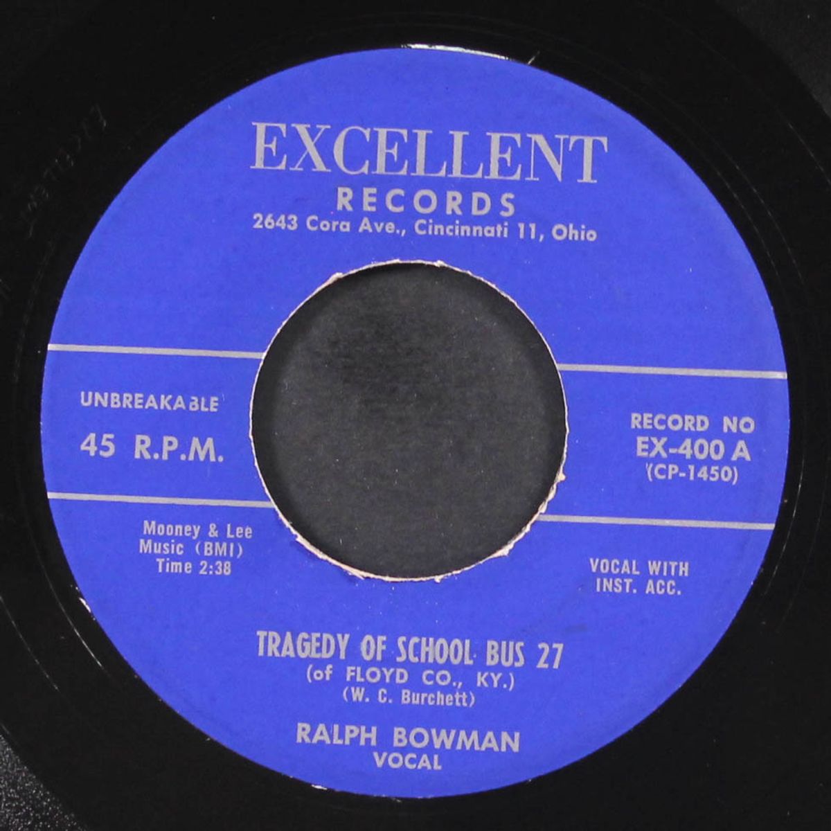 tragedy of school bus 27 / sheila by RALPH BOWMAN