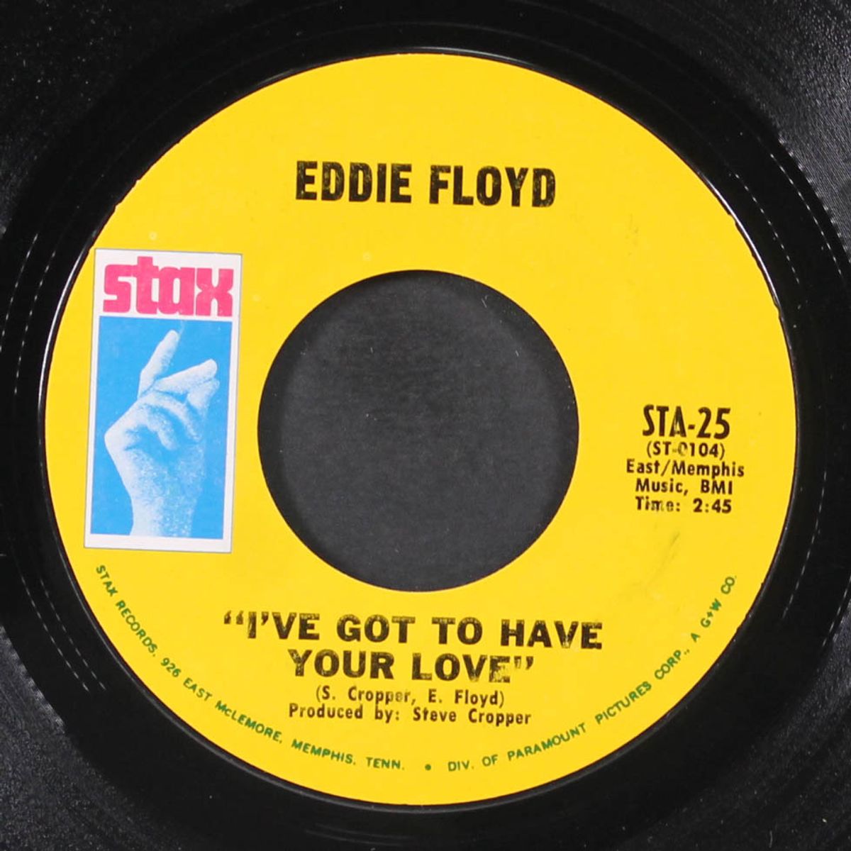 i've got to have your love / girl i love you by EDDIE FLOYD
