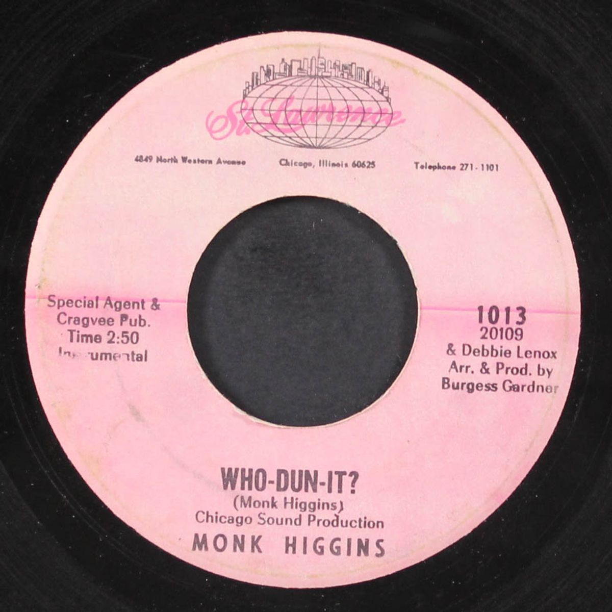 who-dun-it? / these days are filled with you by MONK HIGGINS