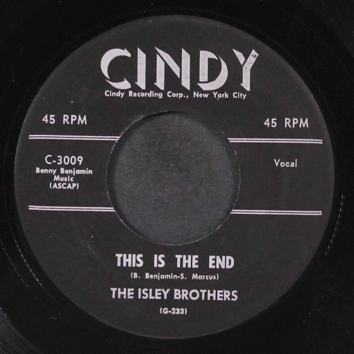 don't be jealous / this is the end by ISLEY BROTHERS