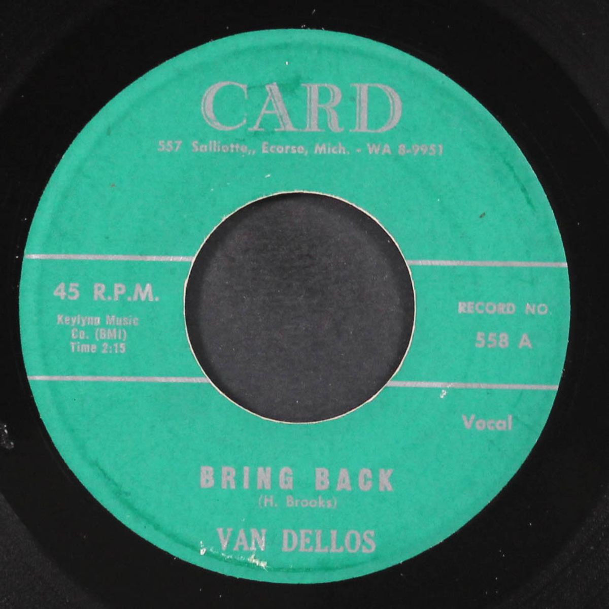bring back / i need you by VAN DELLOS