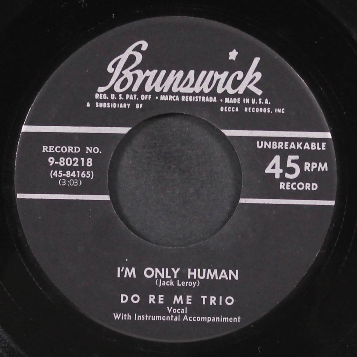 i'm only human / i'll never stop being yours by DO RE ME TRIO