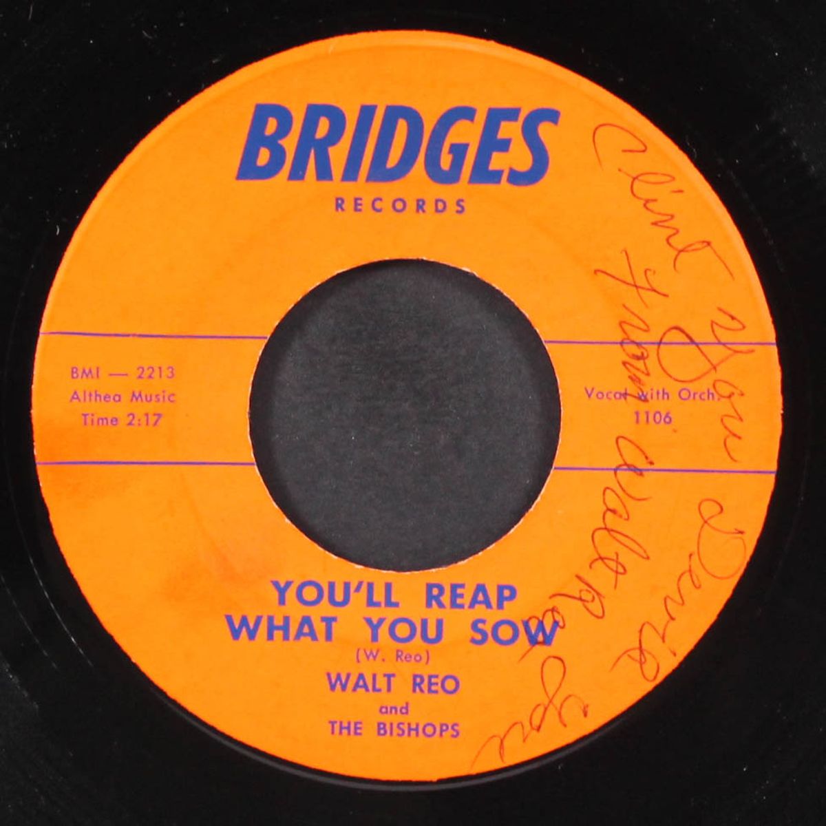 you'll reap what you sow / twist with mary lou by WALT REO