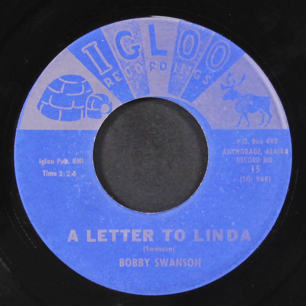 a letter to linda / bobby's baby doll by BOBBY SWANSON