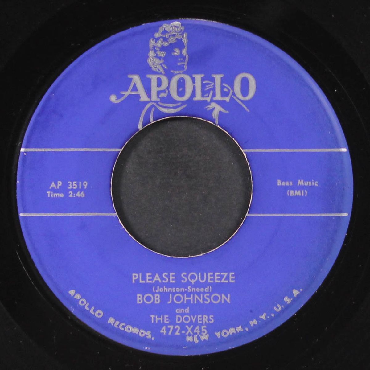 my angel / please squeeze by MIRIAM GRATE & DOVERS / BOB JOHNSON & DOVERS