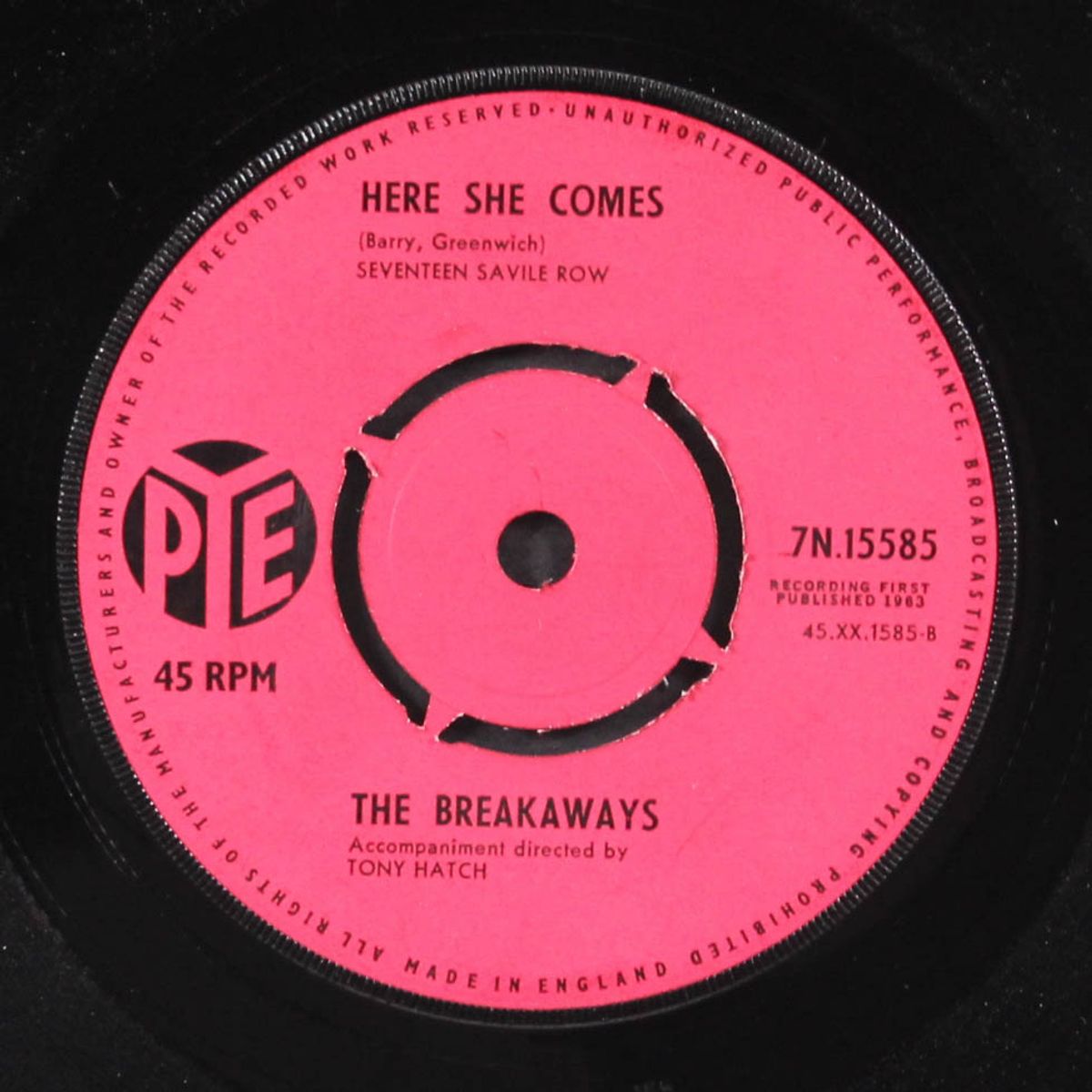 that boy of mine / here she comes by BREAKAWAYS