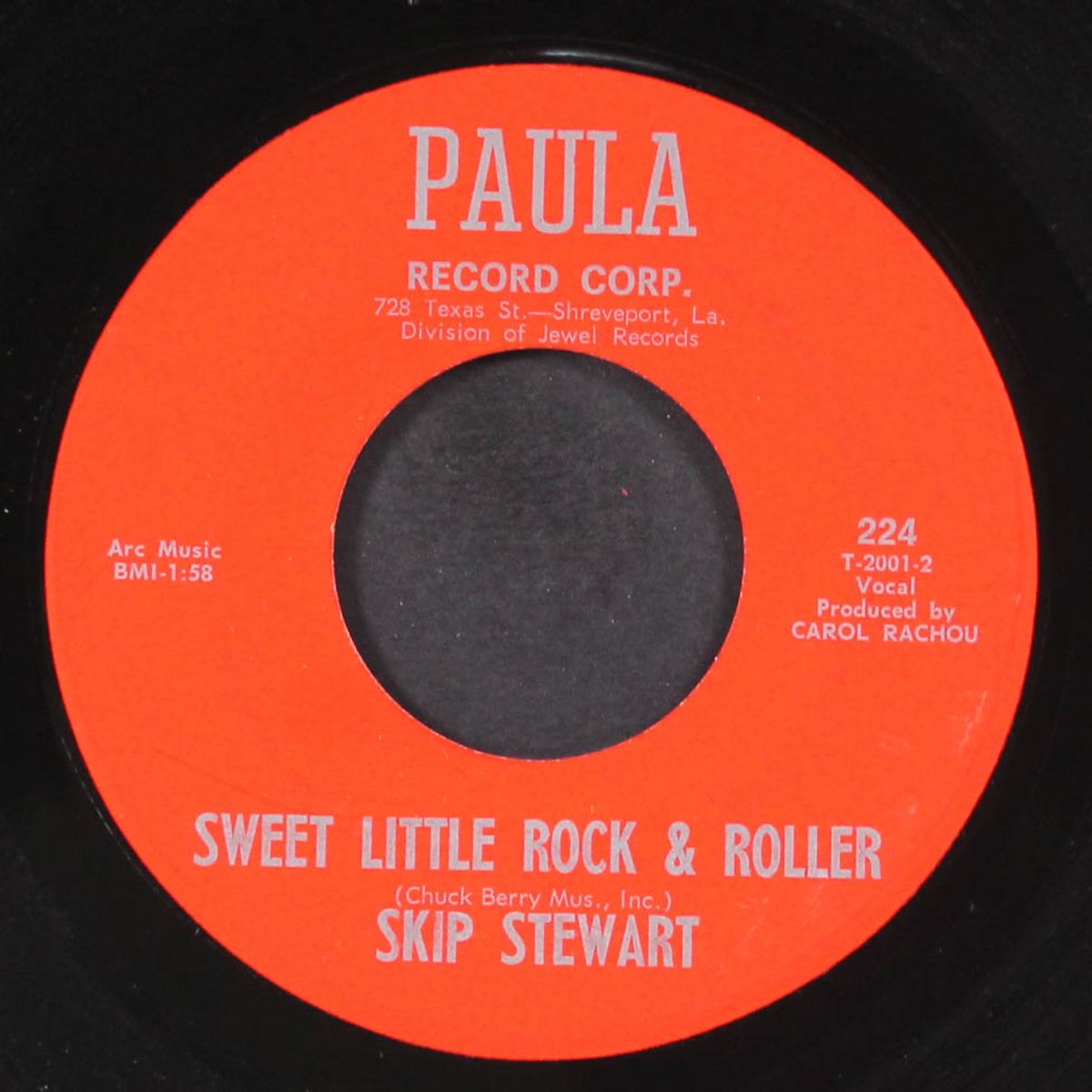 sixteen candles / sweet little rock & roller by SKIP STEWART