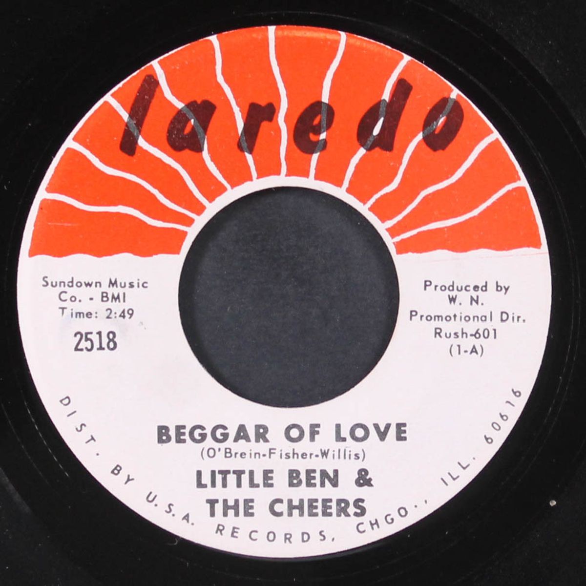 roll that rigg / beggar of love by LITTLE BEN & CHEERS