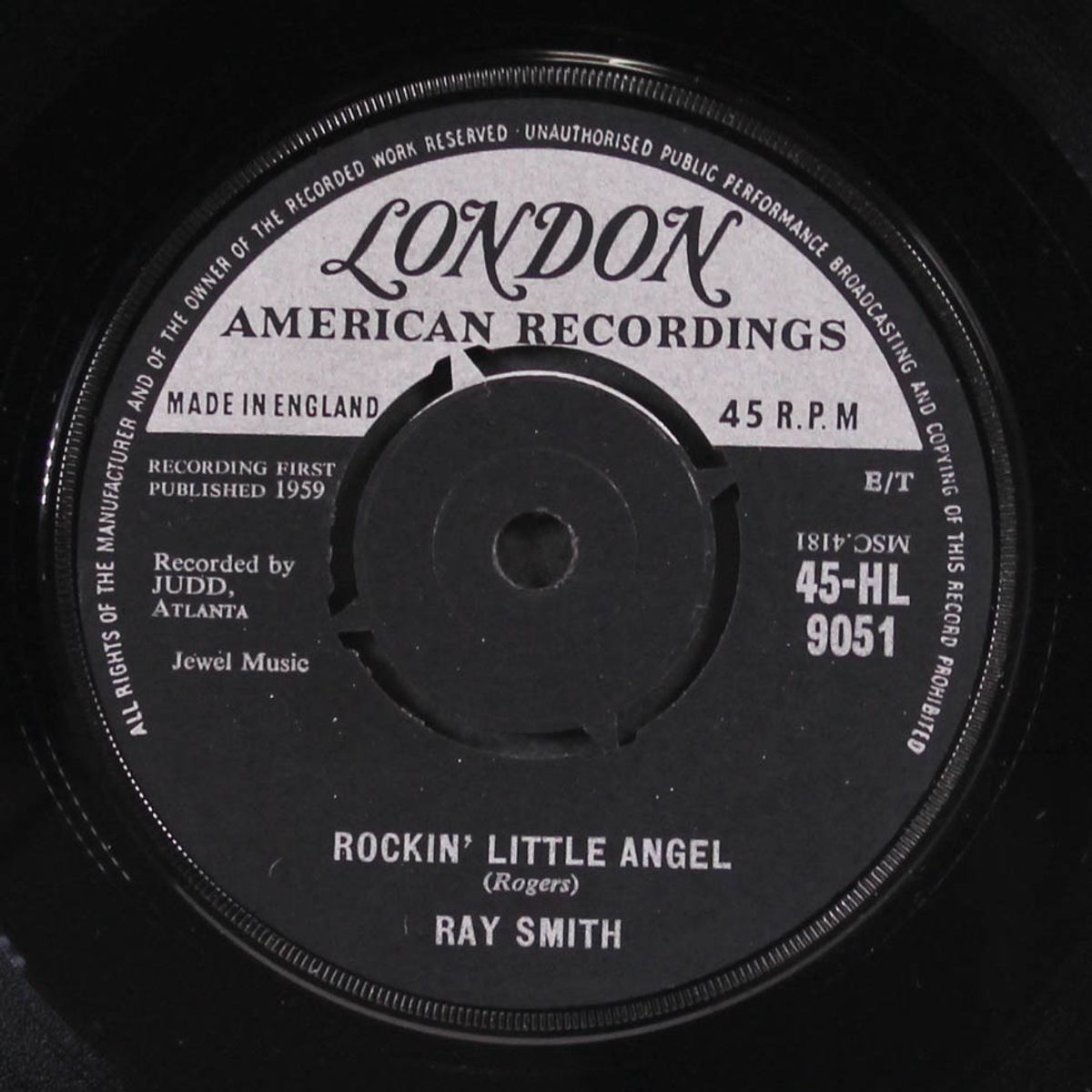 rockin' little angel / that's all right by RAY SMITH