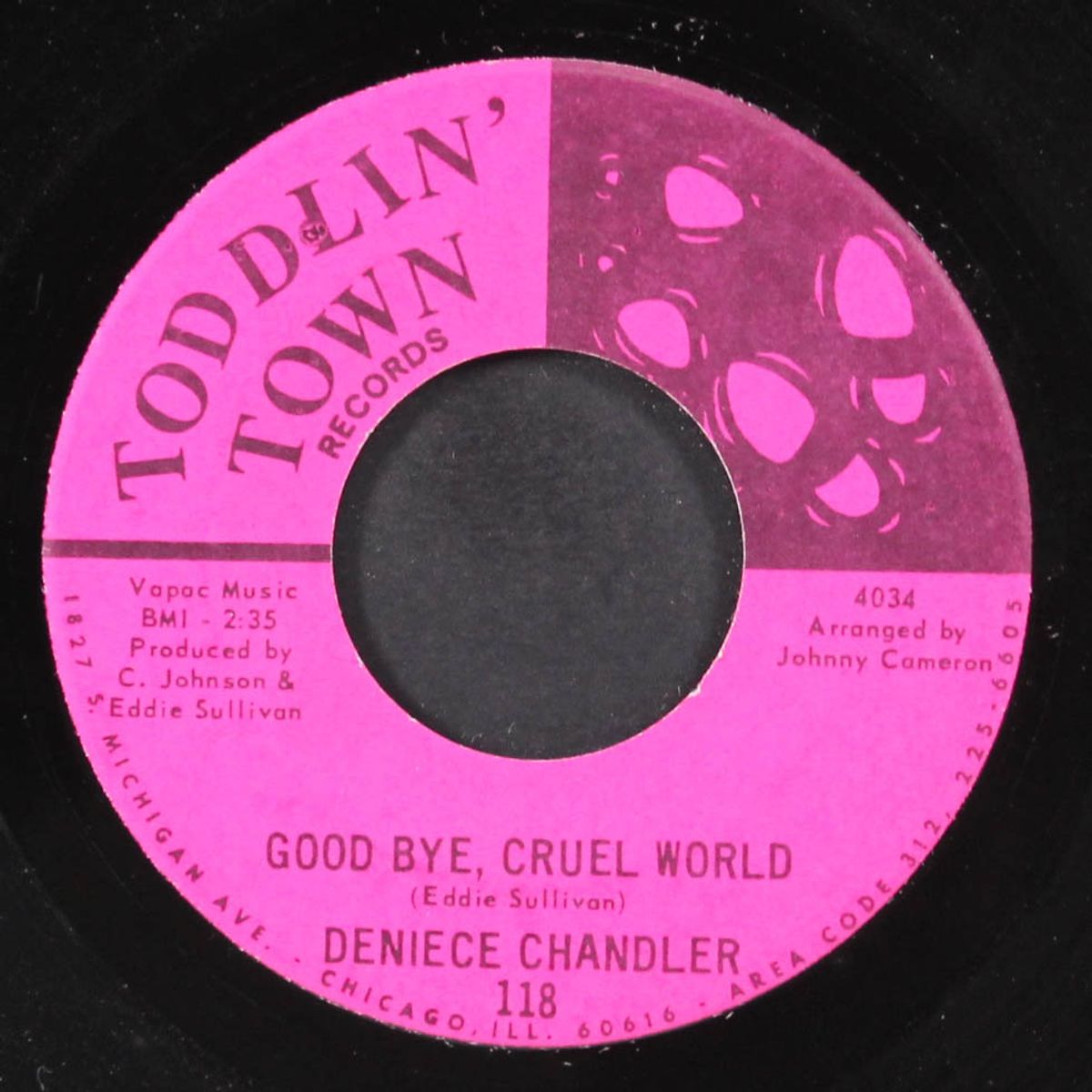 i don't wanna cry / good bye, cruel world by DENIECE CHANDLER