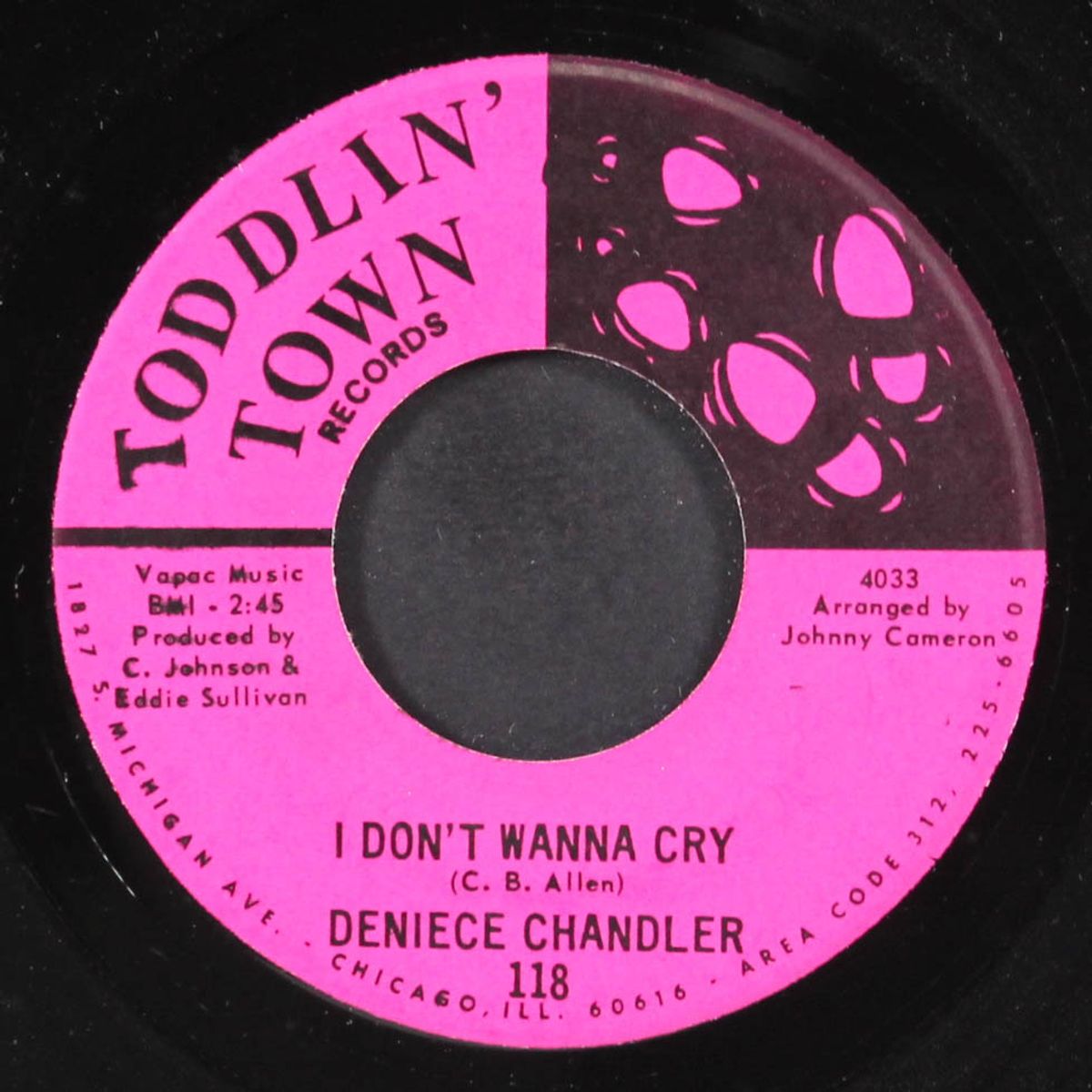 i don't wanna cry / good bye, cruel world by DENIECE CHANDLER