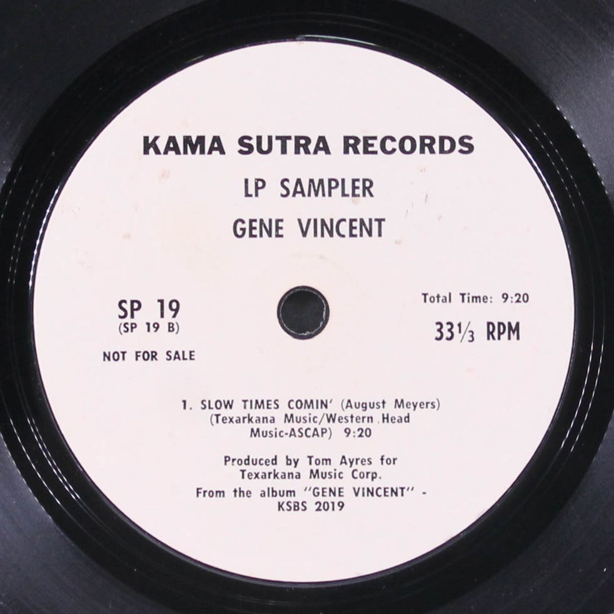 lp sampler by GENE VINCENT