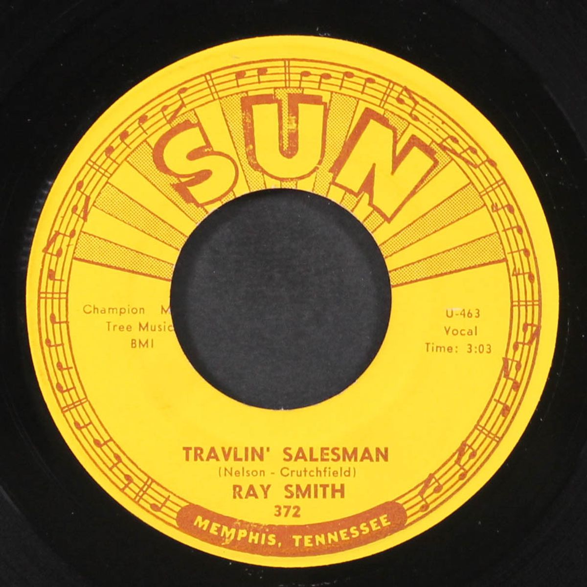 travlin' salesman / i won't miss you by RAY SMITH