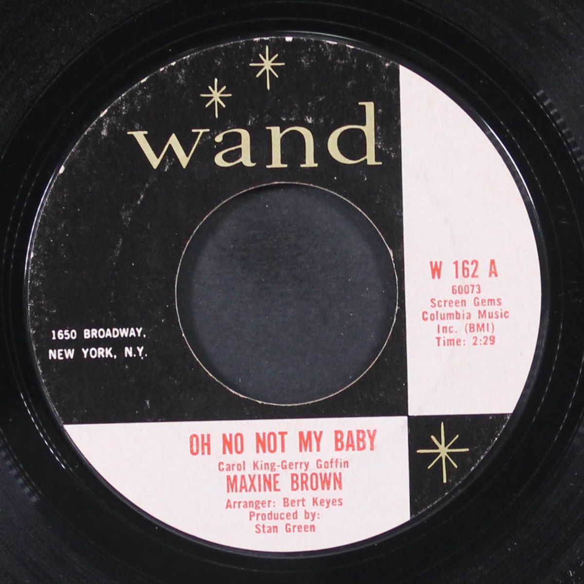 oh no not my baby / you upset my soul by MAXINE BROWN