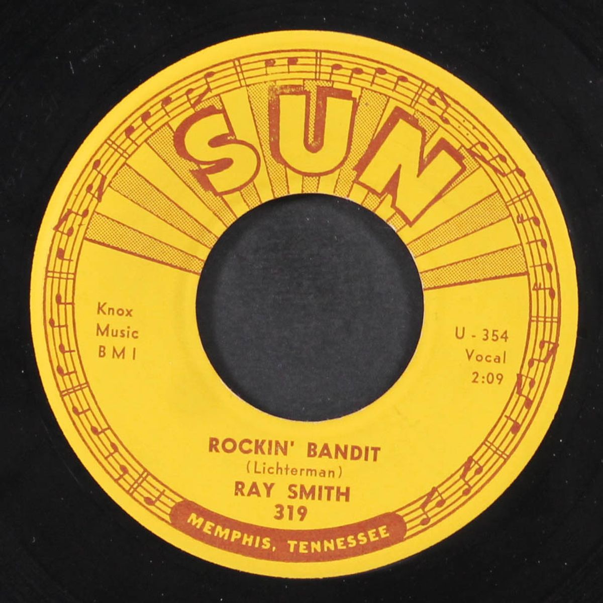 rockin' bandit / sail away by RAY SMITH