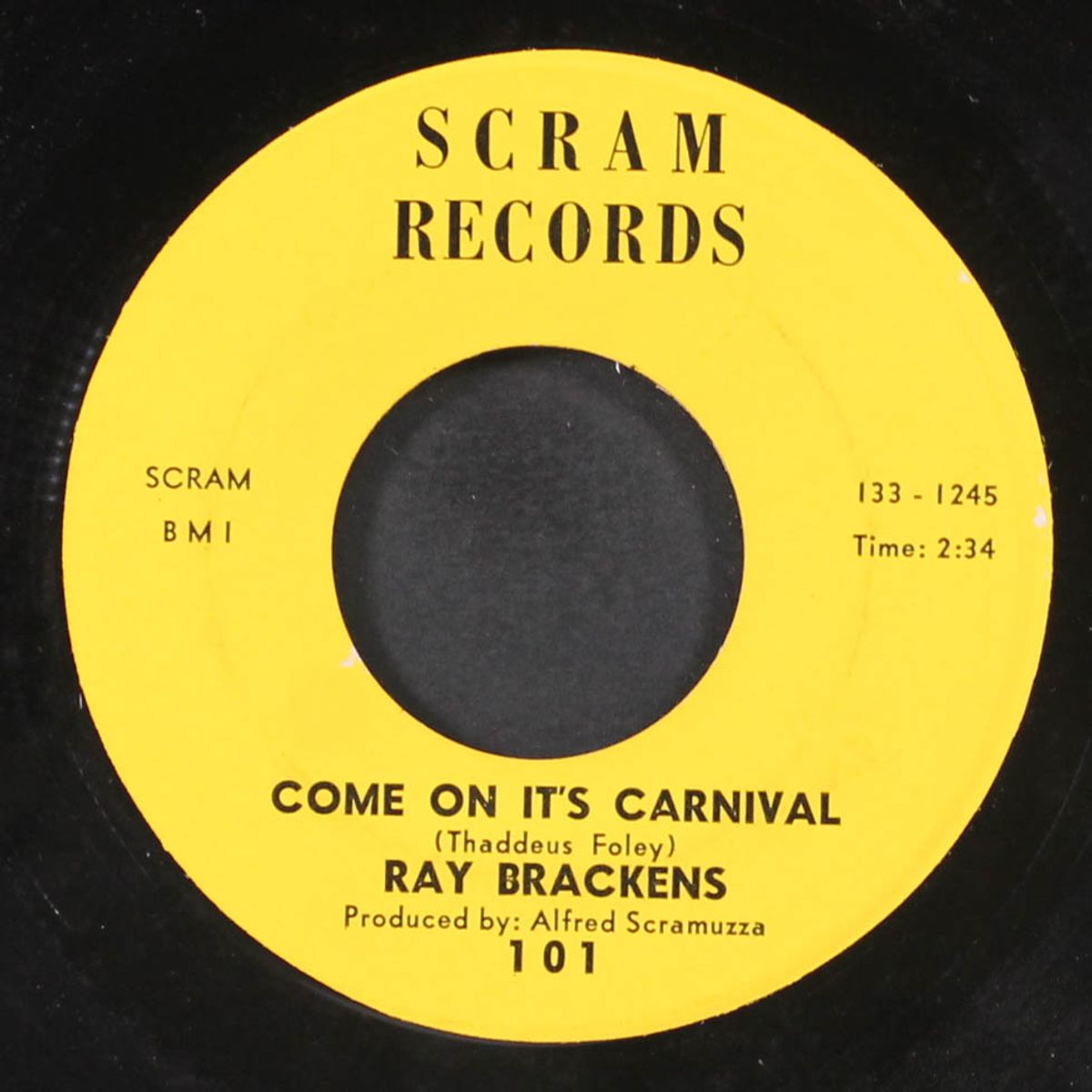 come on it's carnival / do the crawfish by RAY BRACKENS
