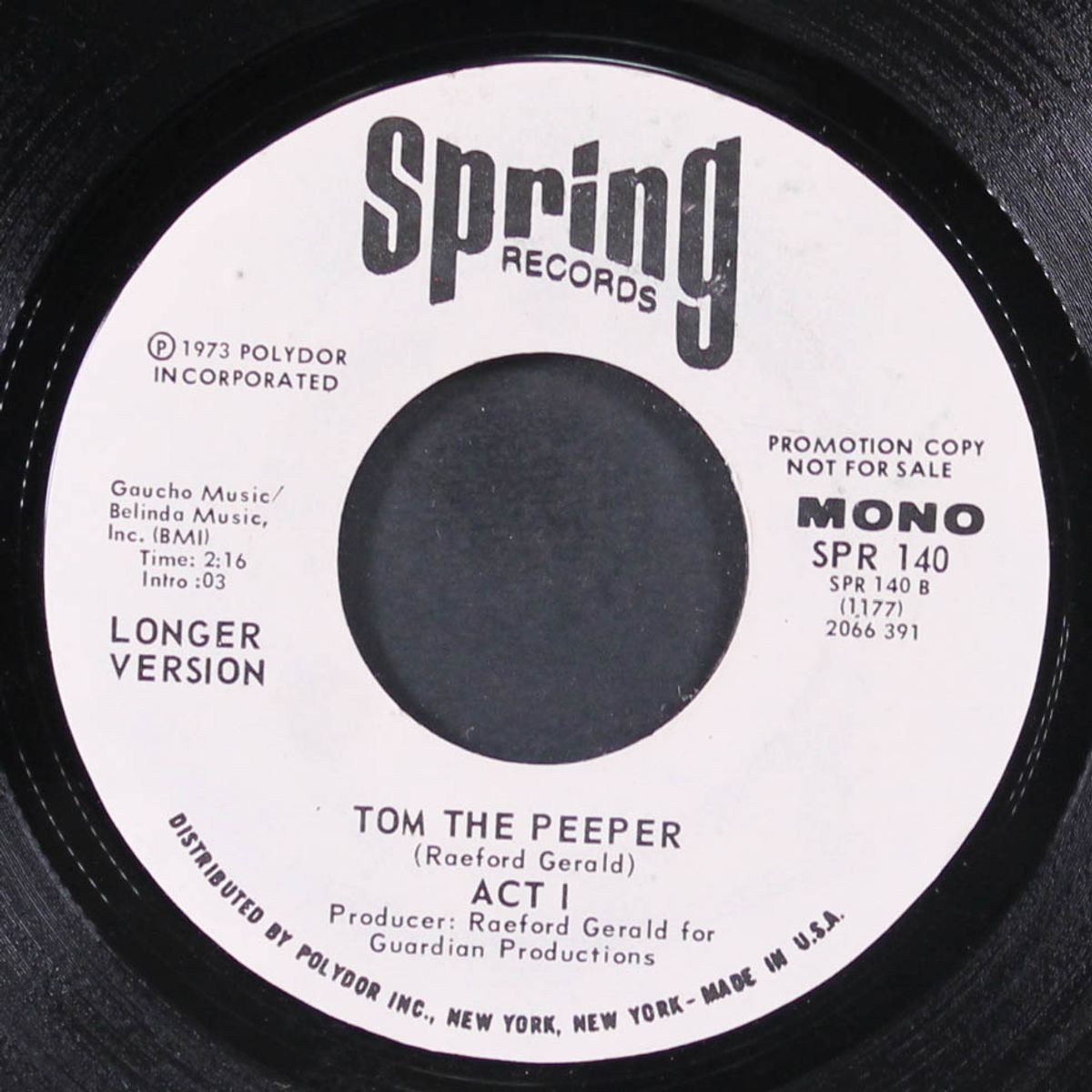 tom the peeper / mono by ACT I