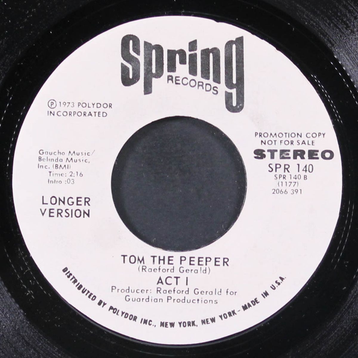 tom the peeper / mono by ACT I