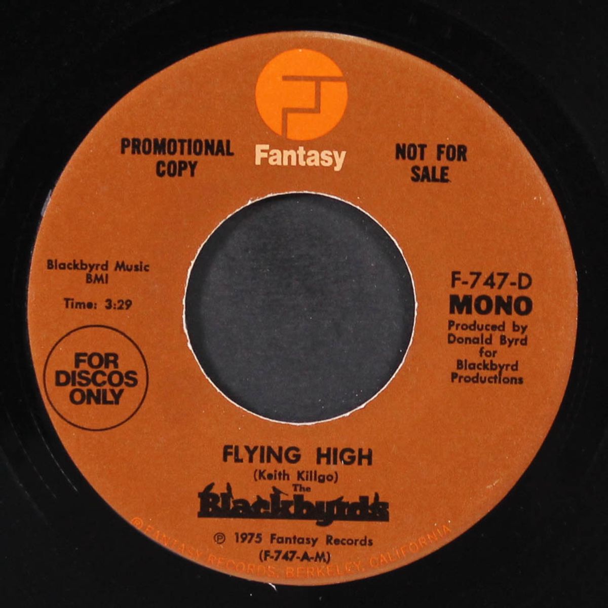 flyin' high / mono by BLACKBYRDS