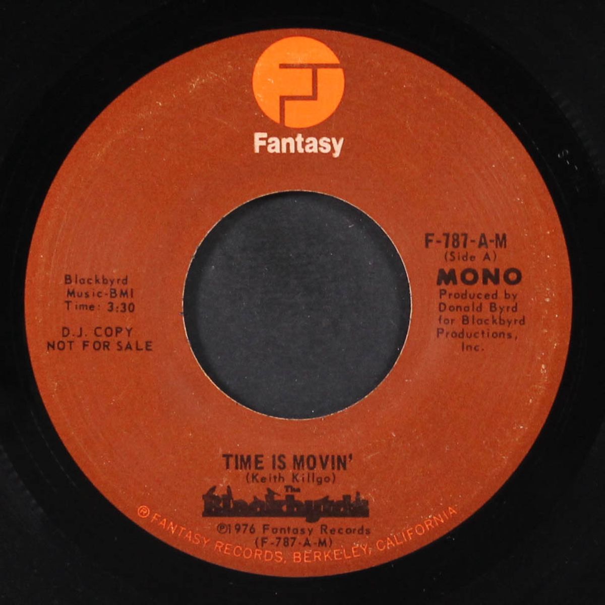 time is movin' / mono by BLACKBYRDS