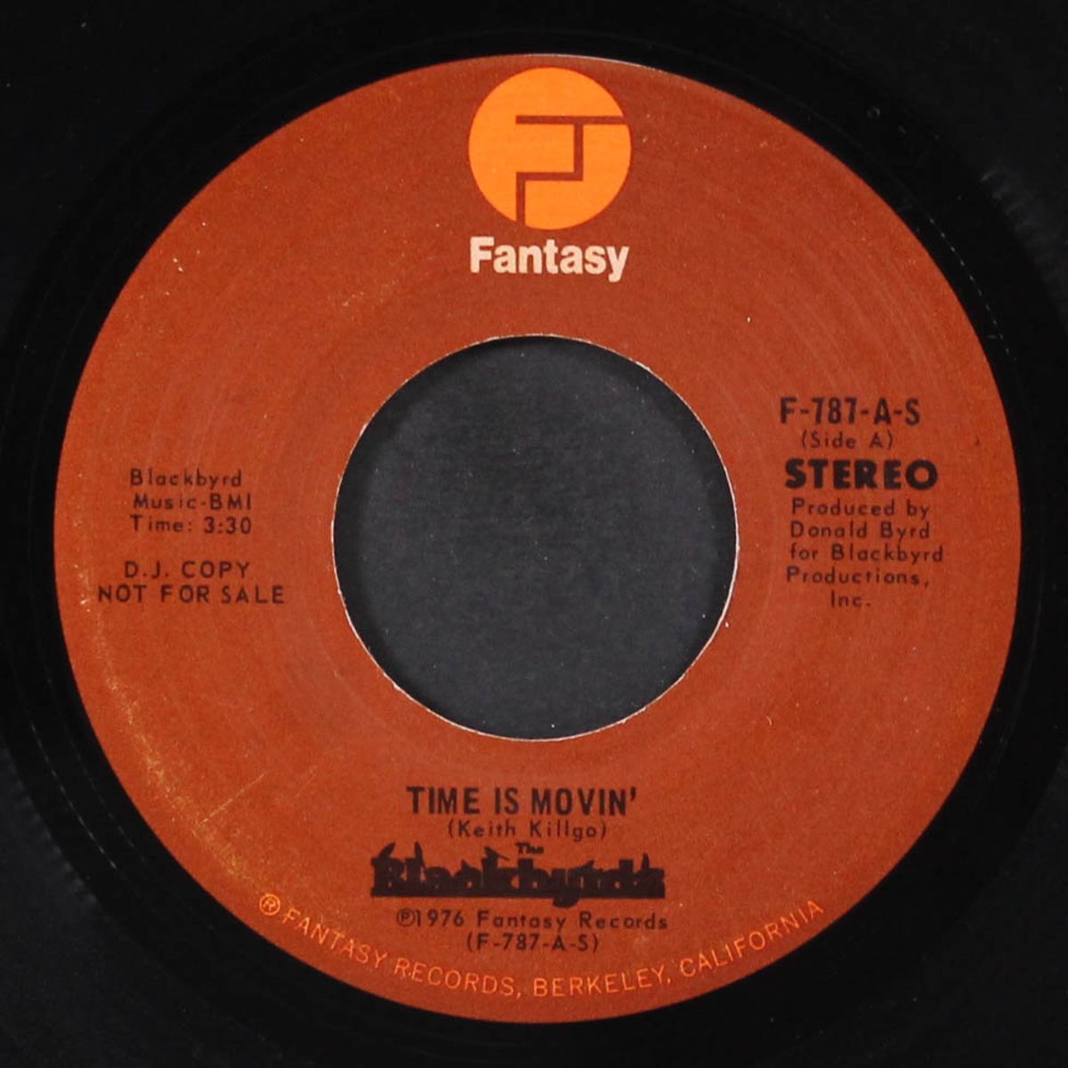 time is movin' / mono by BLACKBYRDS