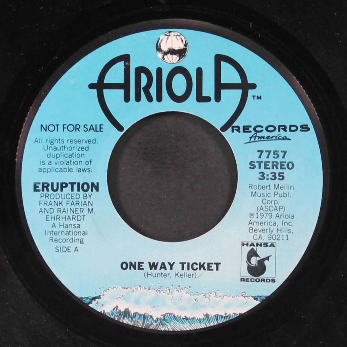 one way ticket / mono by ERUPTION