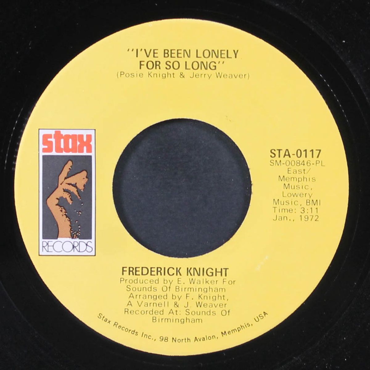 i've been lonely for so long / lean on me by FREDERICK KNIGHT