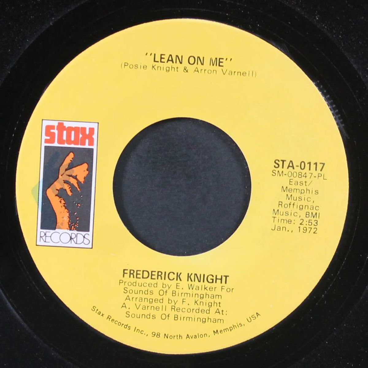 i've been lonely for so long / lean on me by FREDERICK KNIGHT