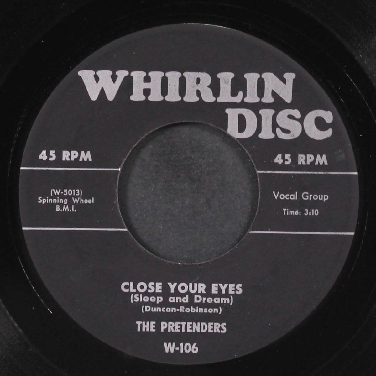 close your eyes / part time sweetheart by PRETENDERS