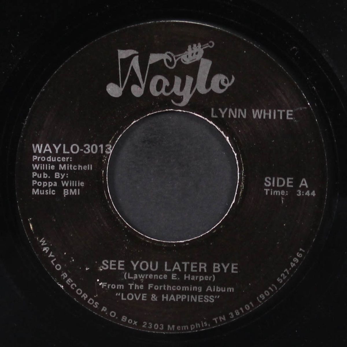 see you later bye / don't quit by LYNN WHITE
