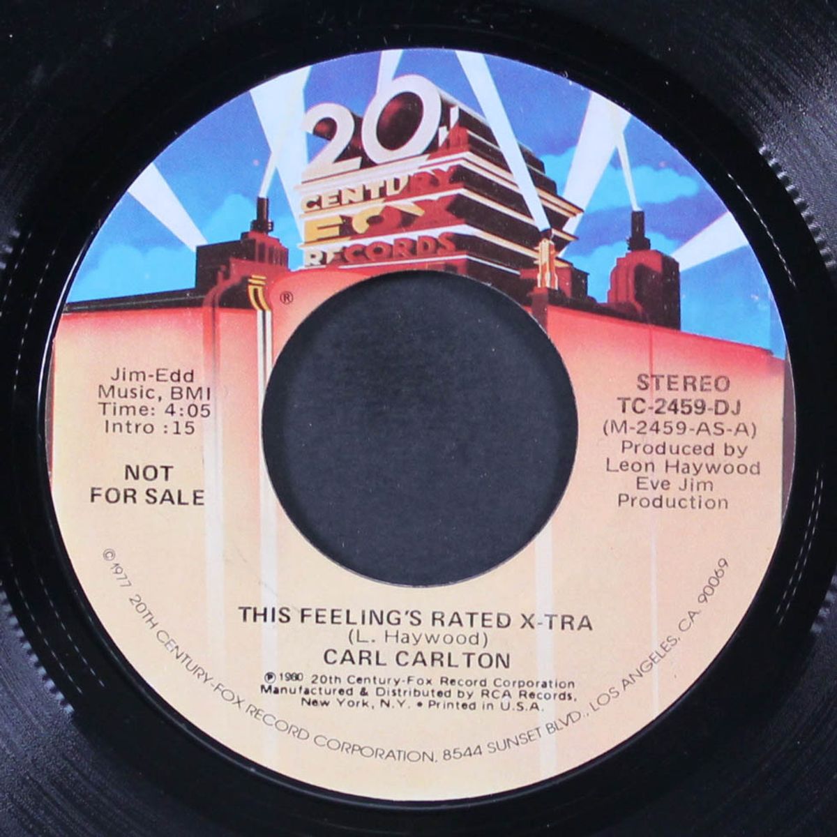 this feeling's rated x-tra / mono by CARL CARLTON